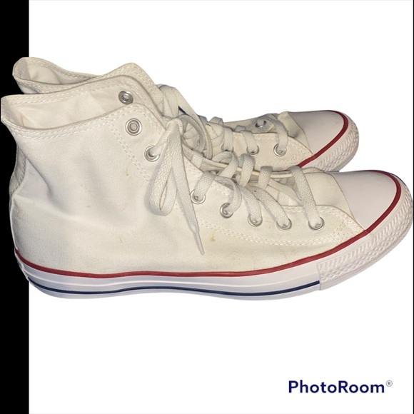 CONVERSE All Star Chuck Taylor Hi top white men’s 11 sneakers